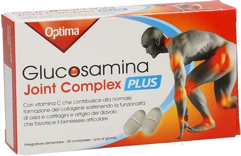 Glucosamine Joint Complex Plus, 30 tablets - Optima Naturals - VitalAbo ...