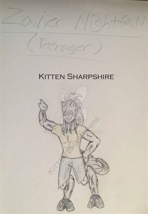 zavier teenager marked  sharpshire  deviantart