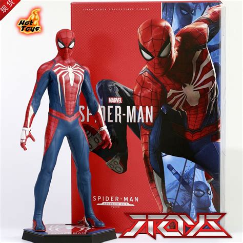 Hot Toys Marvels Spider Man Insomniac Spider Man Advanced Suit