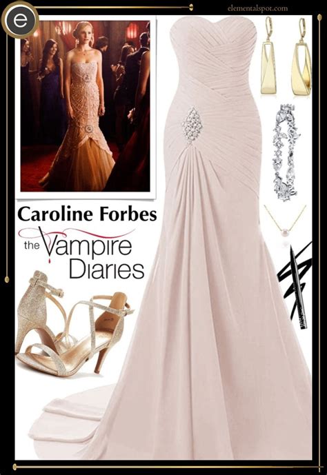 Dress To Impress How To Steal Caroline Forbes Prom Night Look From