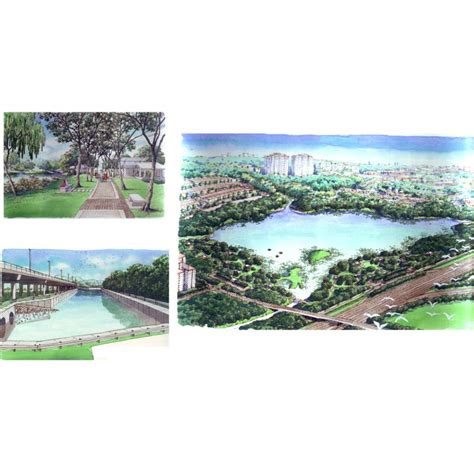 proposed landscape kampung bohol detention pond selangor es