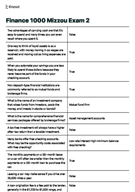 finance  mizzou exam                zo   xa