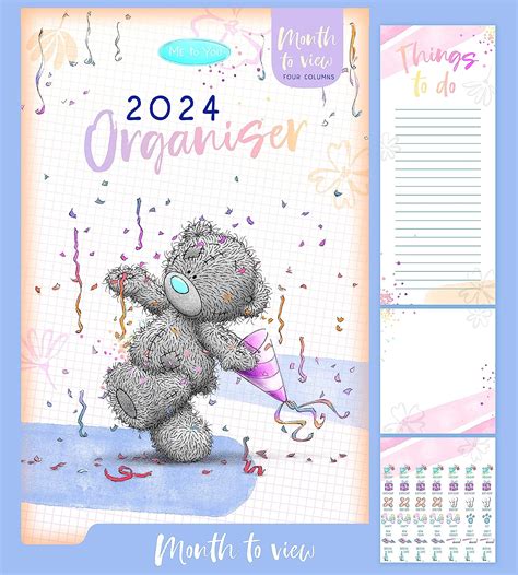 Me To You Tatty Teddy 2024 Household Planner Uk Stationery