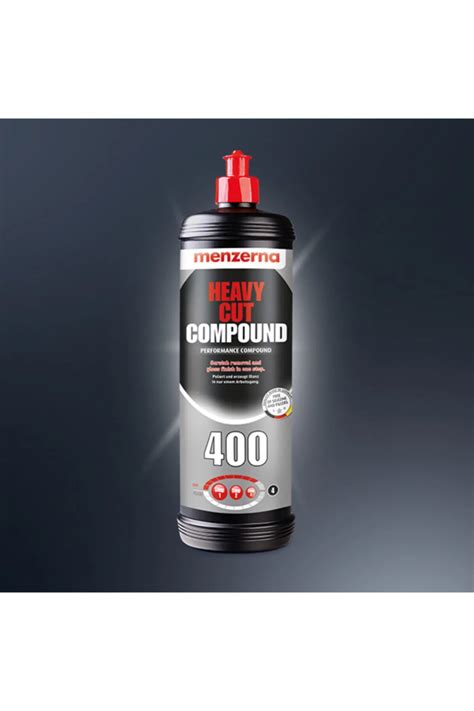 Menzerna 400 Heavy Cut Compound 1 Litre (Yeni Seri) | Ülker Boya