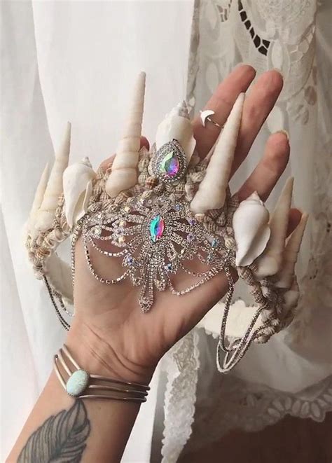 Galactic Magic Mermaid Crown Etsy Mermaid Crown Hair Accessories