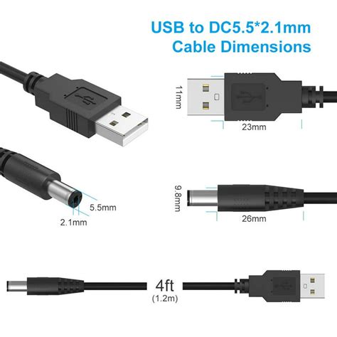 Micro Usb Port Dimensions