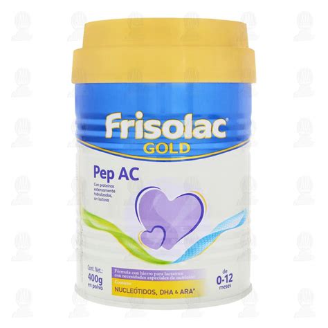 Fórmula Infantil Frisolac Gold Pep AC en Polvo (Edad 0-12 Meses), 400 ...