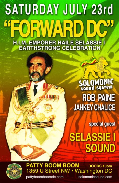 Forward Dc Selassie I Earth Strong Dance W Dc Own Selassie Worship