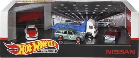 Hot Wheels Premium Collectors Nissan Set Amazon Es Hogar Y Cocina