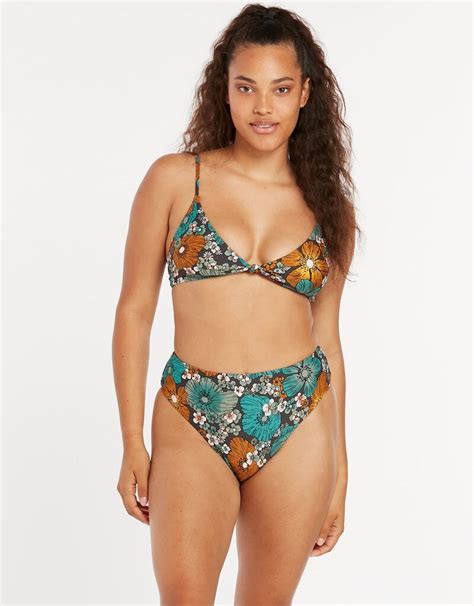 Volcom Nothing Bud Love Retro Bikini Bottom The Circle The Circle