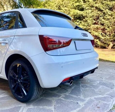 Rs Look Rear Bumper Diffuser For Audi A1 8x 10 15 In Diffusers Skirts