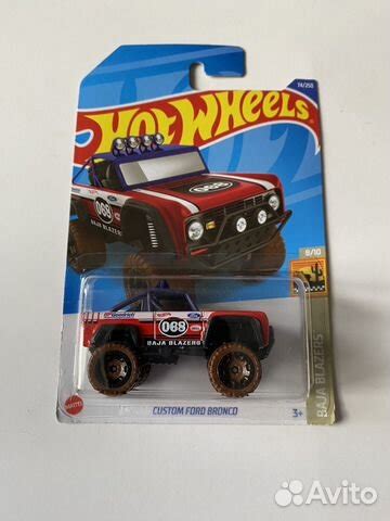 Hot wheels Custom Ford Bronco Baja Blazers купить в Москве Хобби и отдых Авито