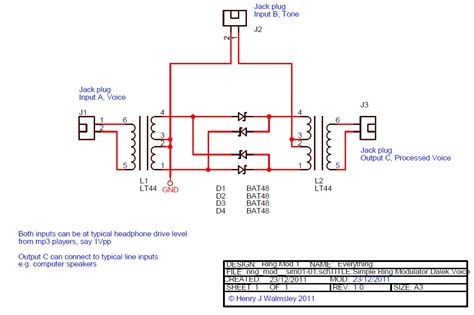 Diagram Voice Modulator Circuit Diagram Mydiagramonline