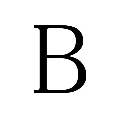 B Letter Logo Png Free Transparent Png Logos