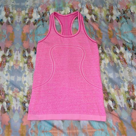 Lululemon Never Been Worn Limited Edition Pink Tank T… Gem