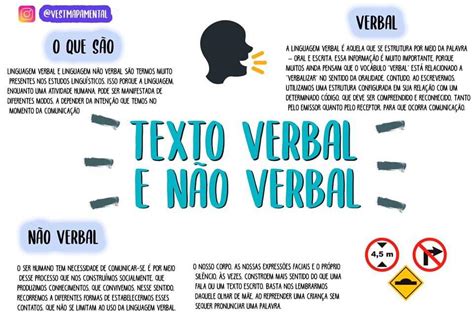 Sobre A Linguagem Verbal E Não Verbal é Correto Afirmar