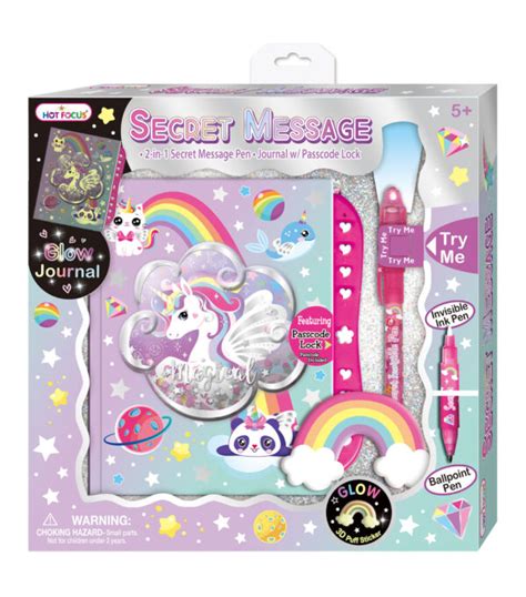 Hot Focus Secret Diary With Passcode Lock 2 In 1 Secret Message Pen