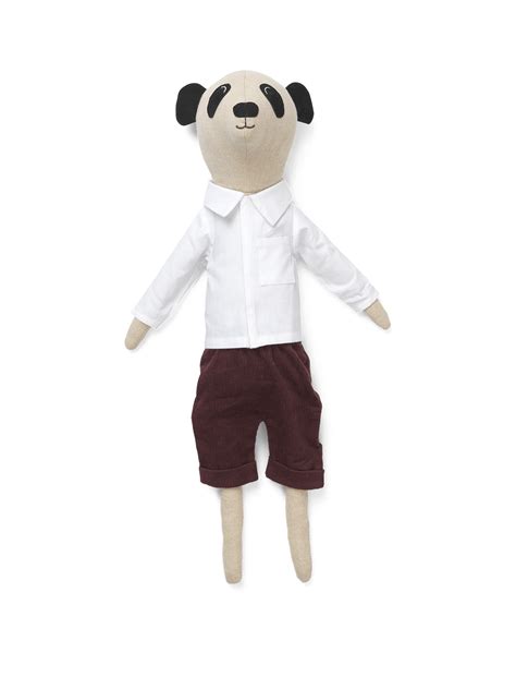 Panda Teddy Cute Teddies Brimming With Personality Ferm Living