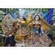 Marble Iskcon Deities Of Radha And Krishna Statue Exquisite Marble