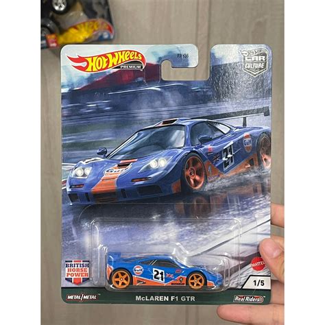 小賈車庫 1 64 HOT WHEELS 風火輪 McLAREN F1 GTR 蝦皮購物