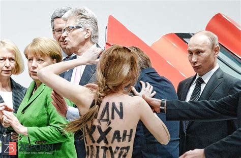Putin Meets Femen Activists In Hannover ZB Porn