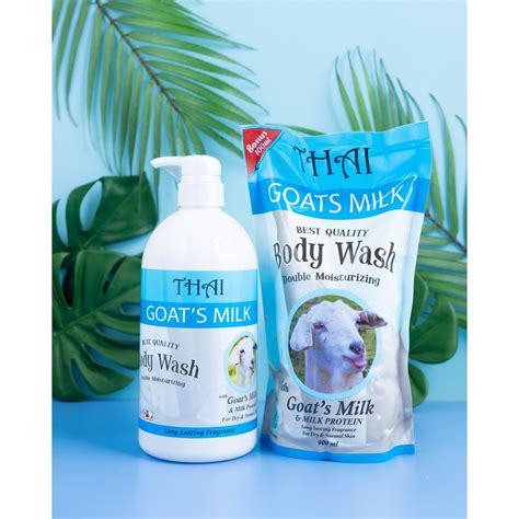 Jual Thai Goats Milk Body Wash Hand And Body Lotion Rice Milk