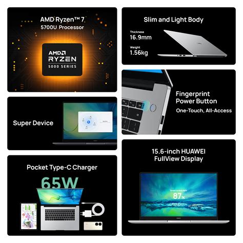 HUAWEI MateBook D 15 AMD - HUAWEI MY