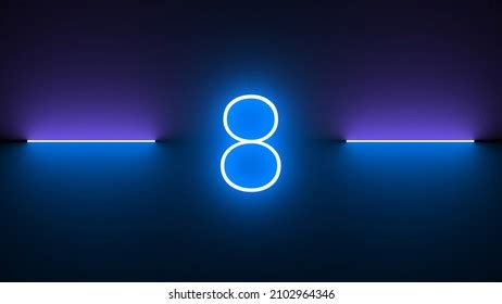 3,446 Neon Number 8 Images, Stock Photos & Vectors | Shutterstock