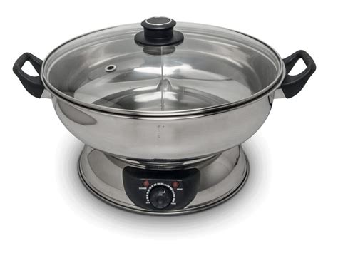 Spezial Hot Pot Elektrischer 2 Fach tristar 3 5 L Ø30 cm 1600 W Asia Food
