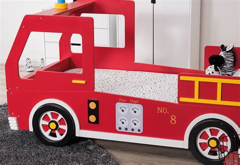 Transform your child's room with a Fire Truck Bed