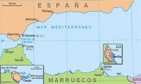 Espagne Campagne Du Gouvernement Pour Faire De Ceuta Et Melilla Des