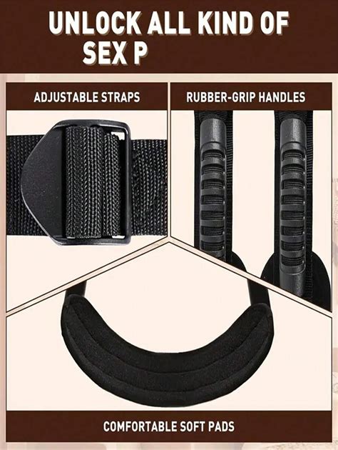 Sm Product Sex Toys Adjustable Adult Bdsm Swing Harness Nylon Constraints For Couples With