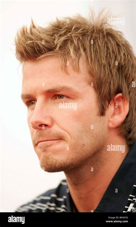 World Cup 2006: England captain David Beckham at press conference in ...