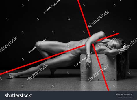 Art Photo Sexy Nude Woman Red Stock Photo Shutterstock