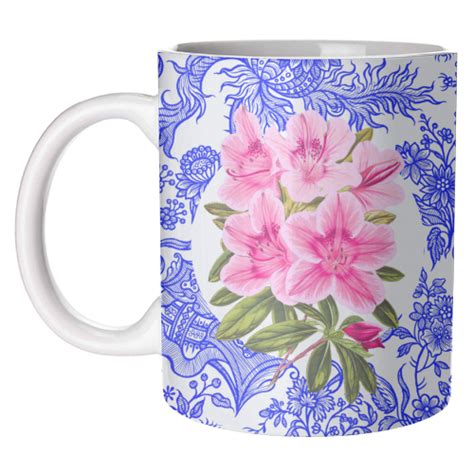 Classy Pink Floral Design Ceramic Dinner Plate By Eloise Buy Dinner