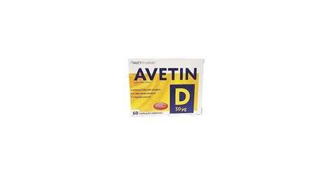 Avetin D 50 µg, 60 kapsułek - A-Manada