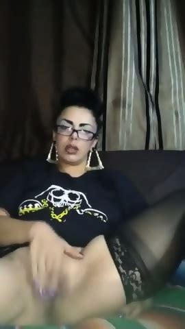 Milf Enjoying Her Purple Dildo