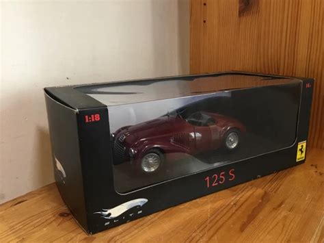 HOT WHEELS ELITE 1 18 Ferrari 125S Limited Edition BRAND NEW SEALED BOXED BNIB EUR 192 27