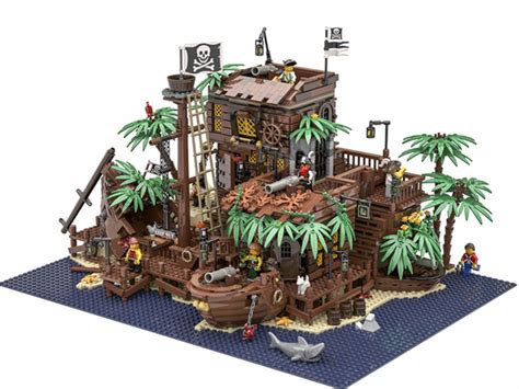 Classic LEGO Pirates Are Back With The LEGO Ideas Pirate Bay