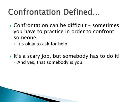 conflict management confrontation powerpoint  id