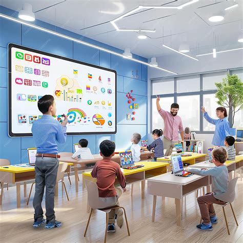 Interactive Smart Classroom with IoT in Education | Premium AI
