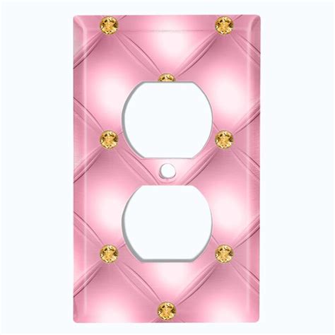 Worldacc Patterned 1 Gang Duplex Outlet Standard Wall Plate Wayfair