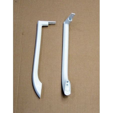 5304506469 For Frigidaire Refrigerator Freezer Door Handle Set White