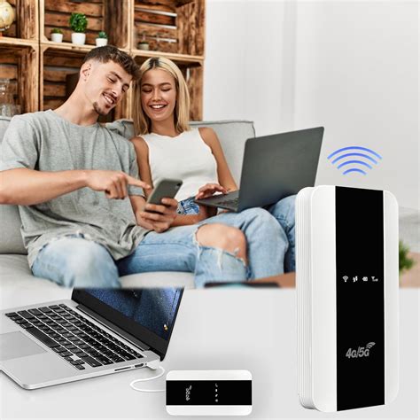 NCHKUN Portable 4G LTE Mobile Hotspot Router with 3000mAh Battery 10