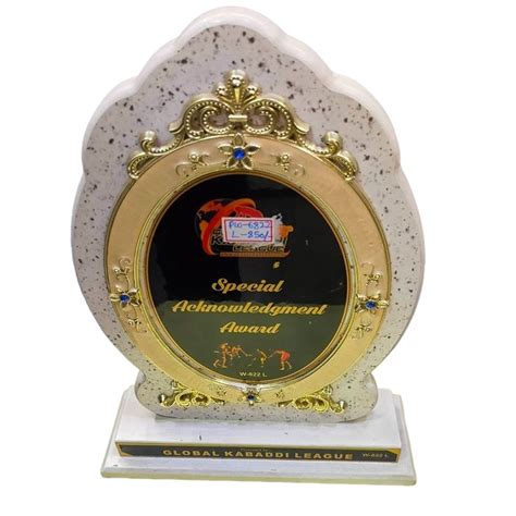 White Base Special Acknowledgement Award Momento At Rs 1300piece In