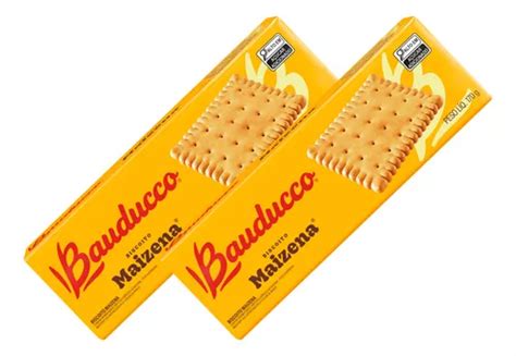 Kit 2 Biscoito De Maizena Bauducco 170g MercadoLivre