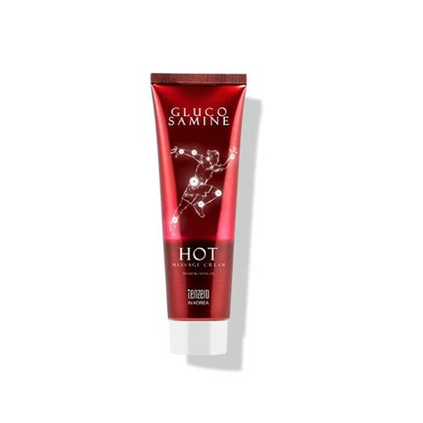 Массажный крем разогревающий TENZERO GLUCOSAMINE HOT MASSAGE CREAM с ...