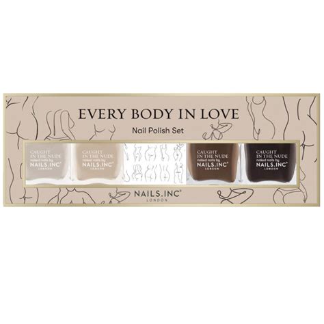 Nails Inc Nail Polish Set - Everybody In Love (4 x 14ml) | Nail Polish ...