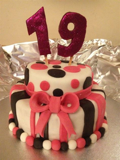 27 Inspiration Image Of 19 Birthday Cake 19th