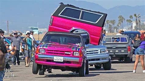 Lowrider Mini Truck 3 Wheel Motion In Los Angeles Youtube